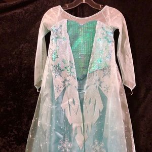 Disney’s chasing fireflies Elsa dress & shoes